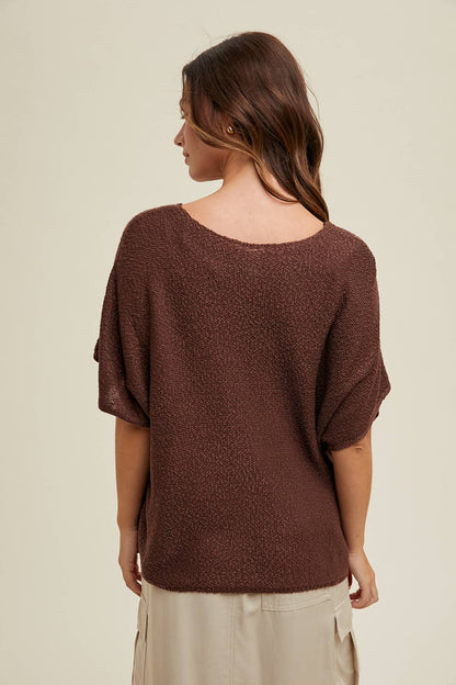 Josie Dolman Sleeve Sweater